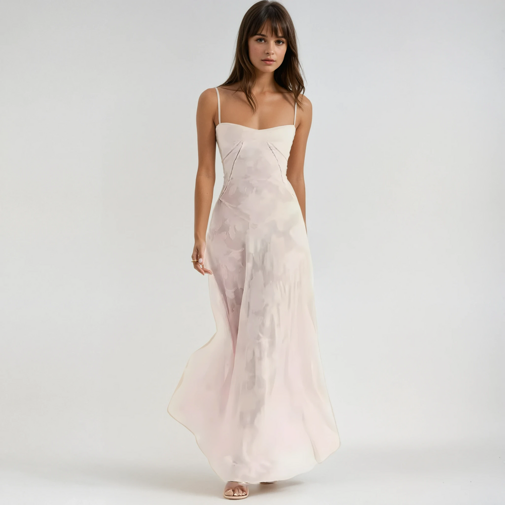Annabelle Lace Wedding Guest Maxi Dress