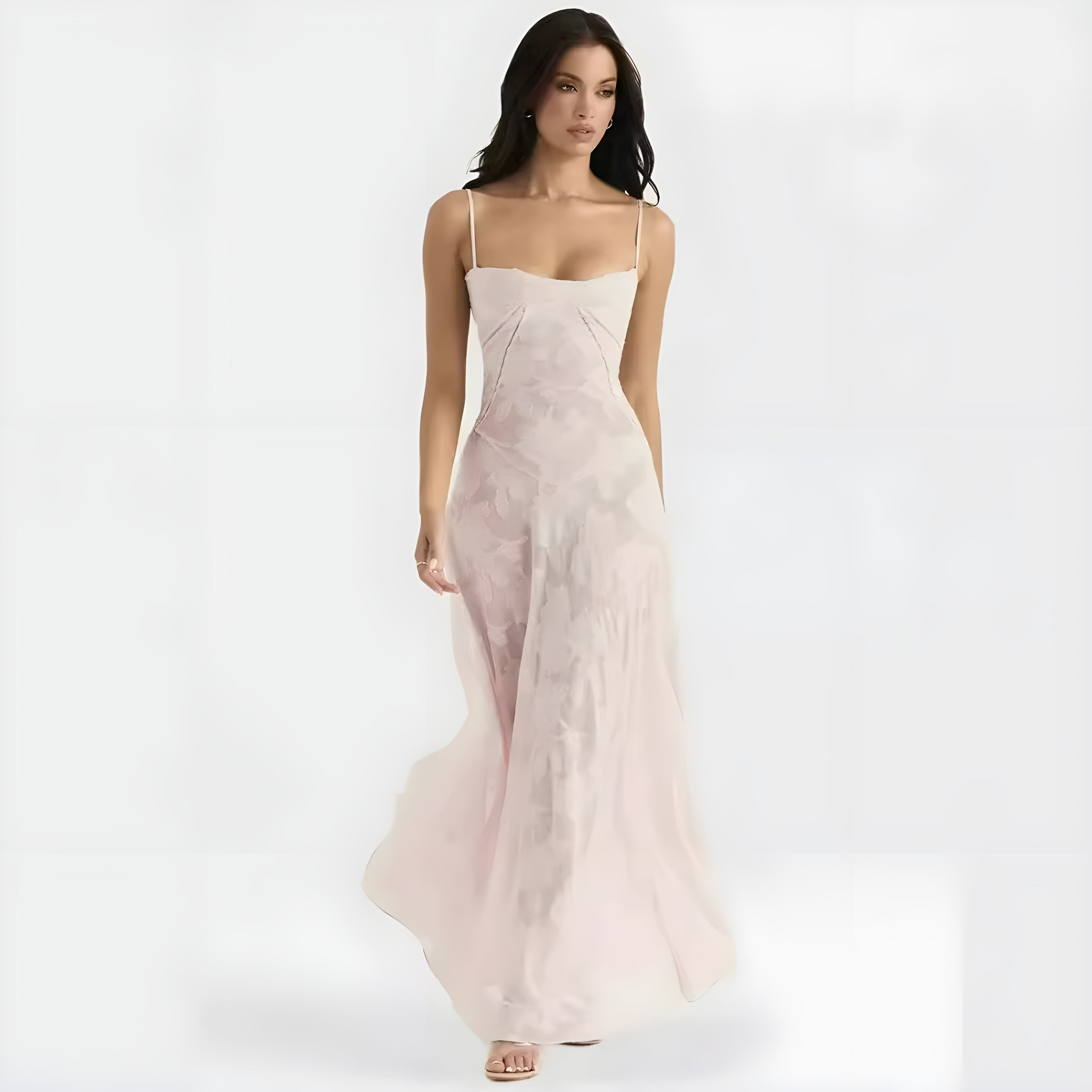 Annabelle Lace Wedding Guest Maxi Dress