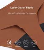 Seamless Low Waist Leak Proof Panties