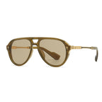 Jade Retro Aviator Sunglasses