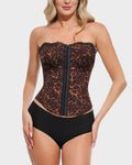 Sexy Leopard Shaping Corset Top With Tummy Control