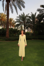 Sylvie Knit Smart Casual Summer Midi Dress