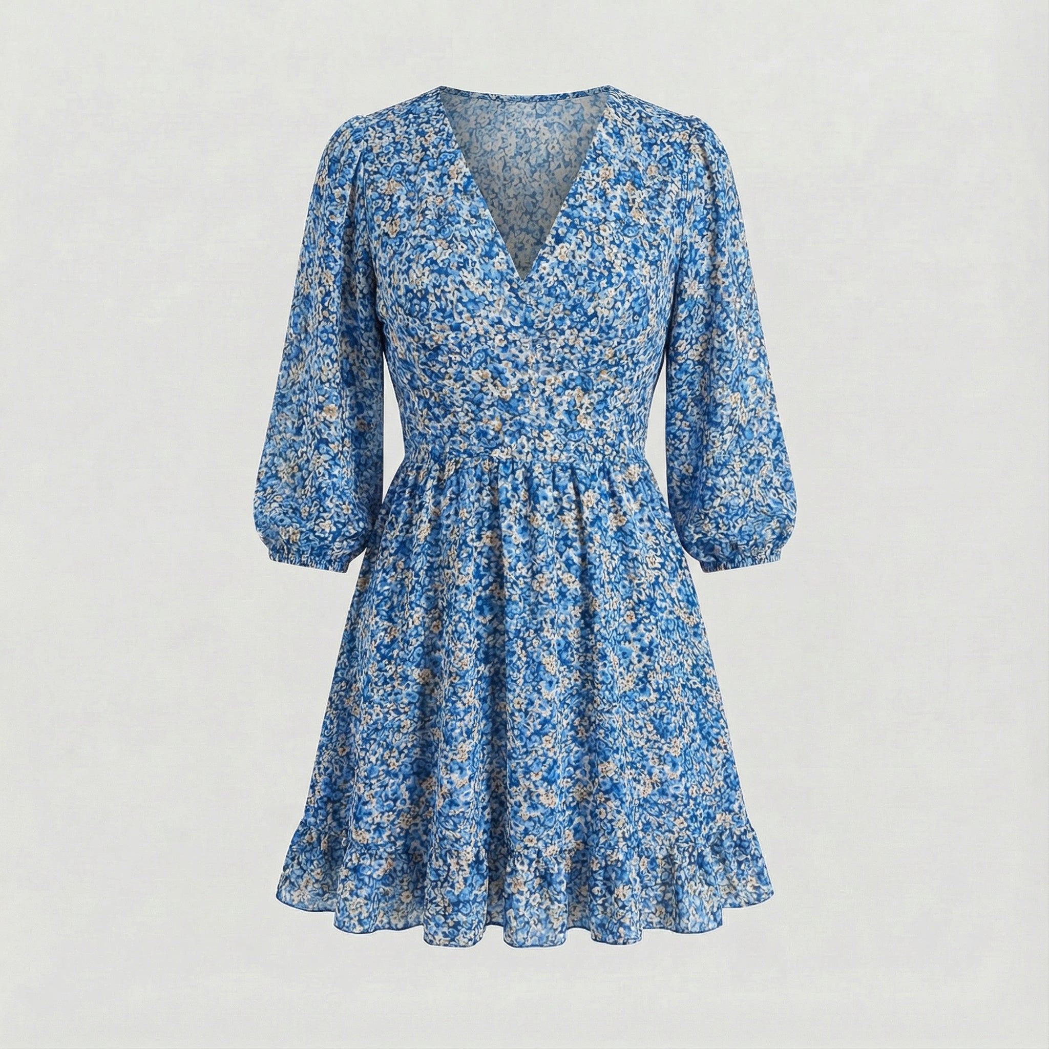 Elisa™ | Floral Puff Sleeve Dress