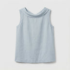 Anastine | Elegant Top with Roll Collar