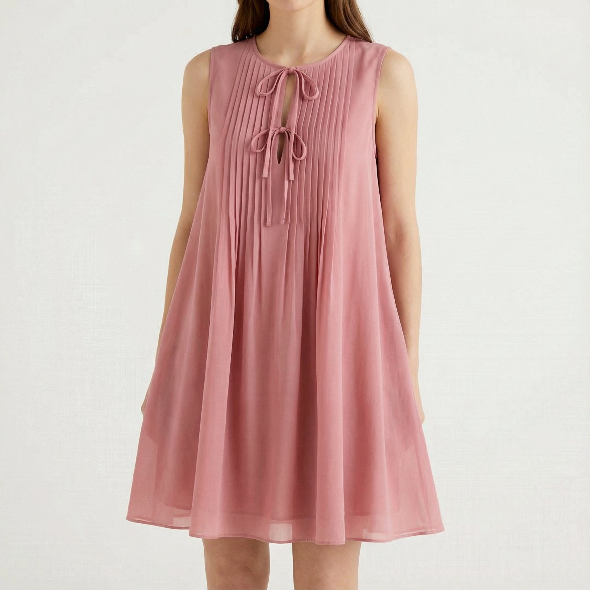 Clydette Mini Dress Oatmeal