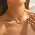 Amaria | Boheiman Necklace Golden Sun