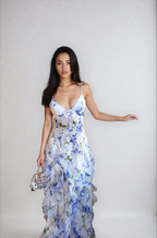 Women's Floral Summer Party Maxi Dress