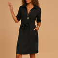 Women’s Relaxed Work Midi Dress