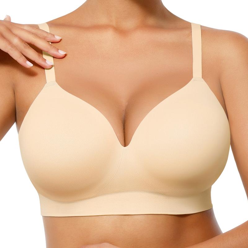 Wireless Push-Up Comfort Full Coverage Bra