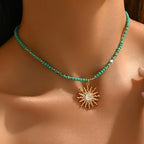 Amaria | Boheiman Necklace Golden Sun
