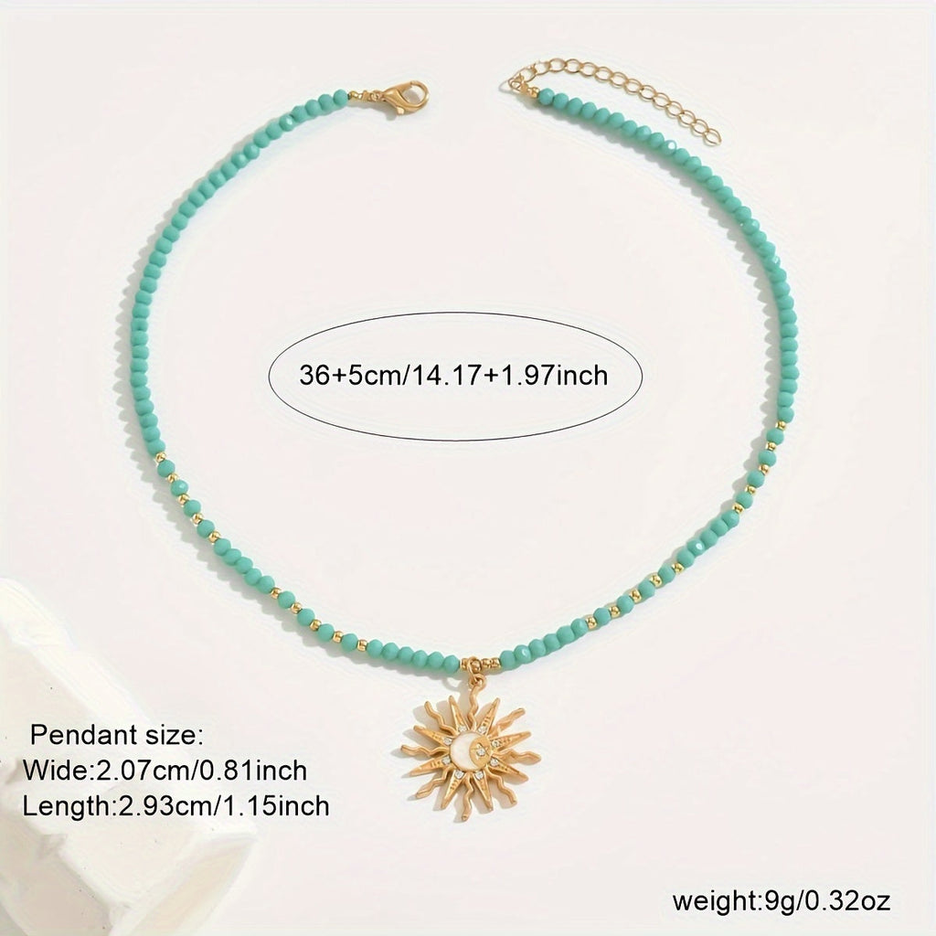 Amaria | Boheiman Necklace Golden Sun