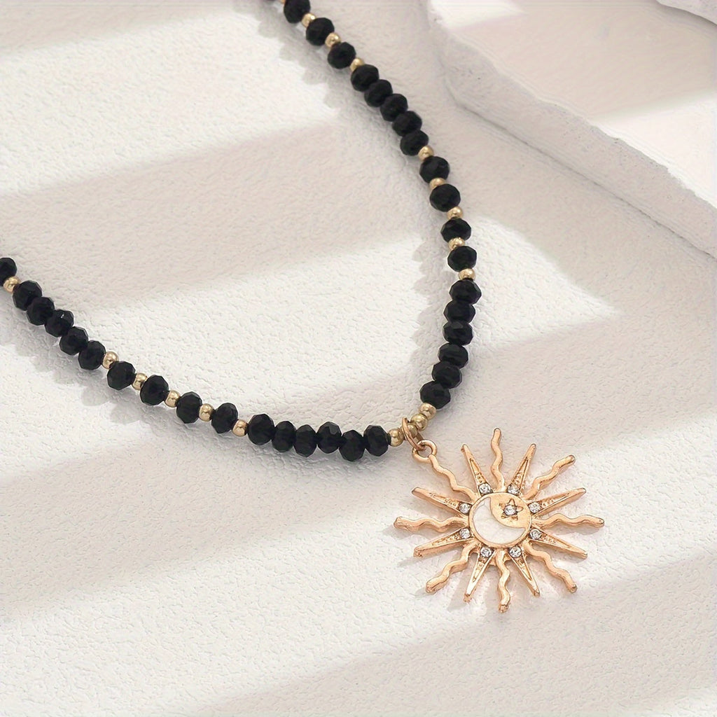 Amaria | Boheiman Necklace Golden Sun