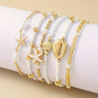 Aurelia | 6-Piece Retro Beach Bracelet Set