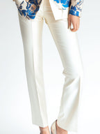 Classic Tailored Satin Trousers