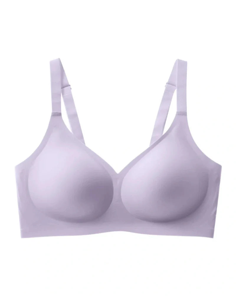 Jelly Wireless Women Comfortable Push Up Bra